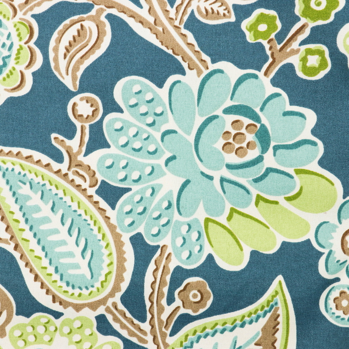 P. Kaufmann Vinita Navy Fabric image 4 of 4