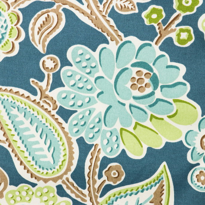 P. Kaufmann Vinita Navy Fabric image 4 of 4