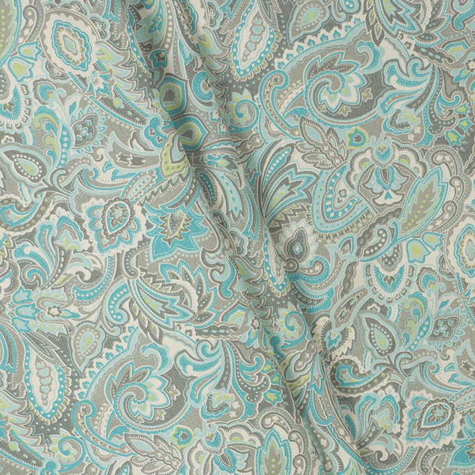 RK Classics Outdoor Alida Blue Fabric image 2 of 2
