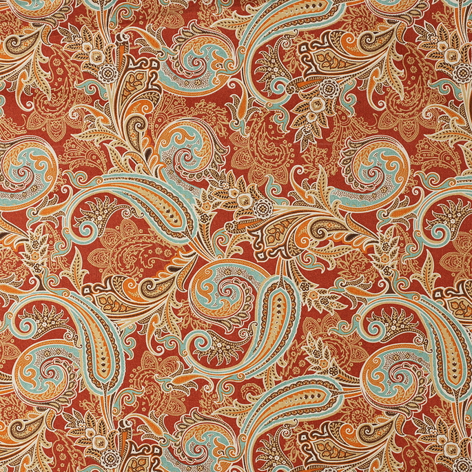 RK Classics Outdoor Salemi Rust Fabric image 1 of 2