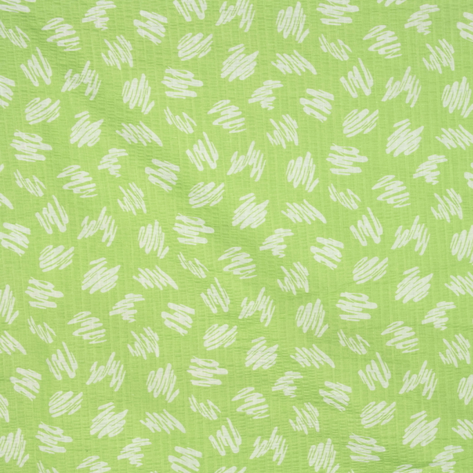 RK Classics Squiggle Lime Fabric image 1 of 2