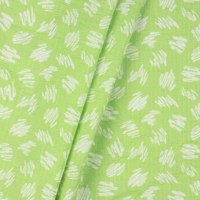 RK Classics Squiggle Lime Fabric image 2 of 2