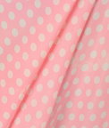 RK Classics White on Pink Dot Fabric