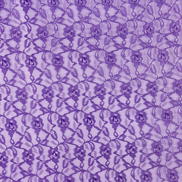 RK Classics Purple Floral Lace Fabric