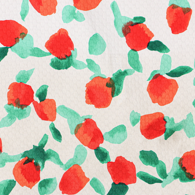 RK Classics Watercolor Tulip Red Fabric image 2 of 3