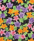 RK Classics Neon Floral Garden Fabric