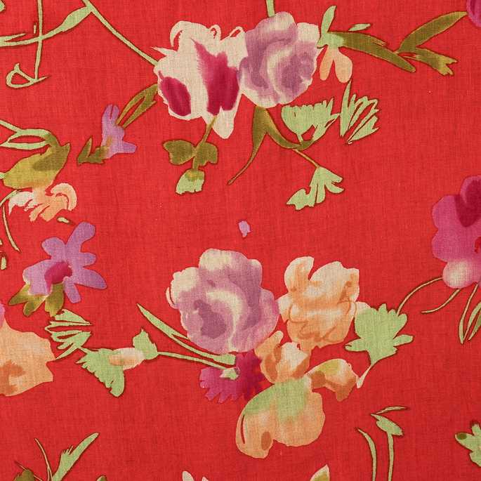 RK Classics Vintage Savanne Vermilion Fabric image 2 of 3