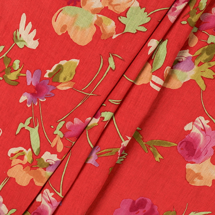 RK Classics Vintage Savanne Vermilion Fabric image 3 of 3