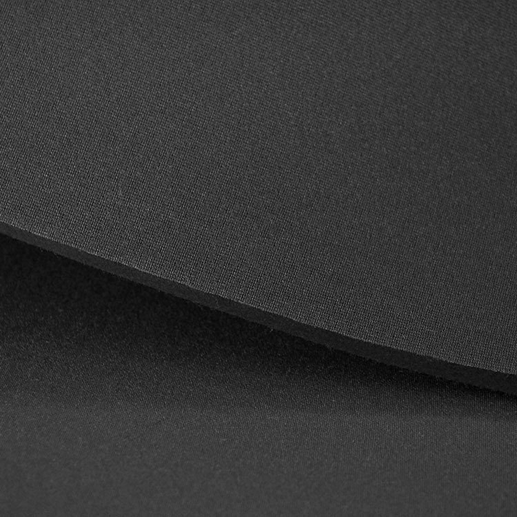 2mm Black Nylon Double Lined Neoprene Sheet - SBR
