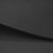 6mm Black Nylon Double Lined Neoprene Sheet - SBR