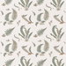 GP & J Baker Ferns Embroidery Verdigris Fabric