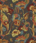 GP & J Baker California Spice/Charcoal Fabric