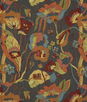 GP & J Baker California Spice/Charcoal Fabric