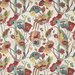 GP & J Baker California Linen/Teal/Pimento Fabric