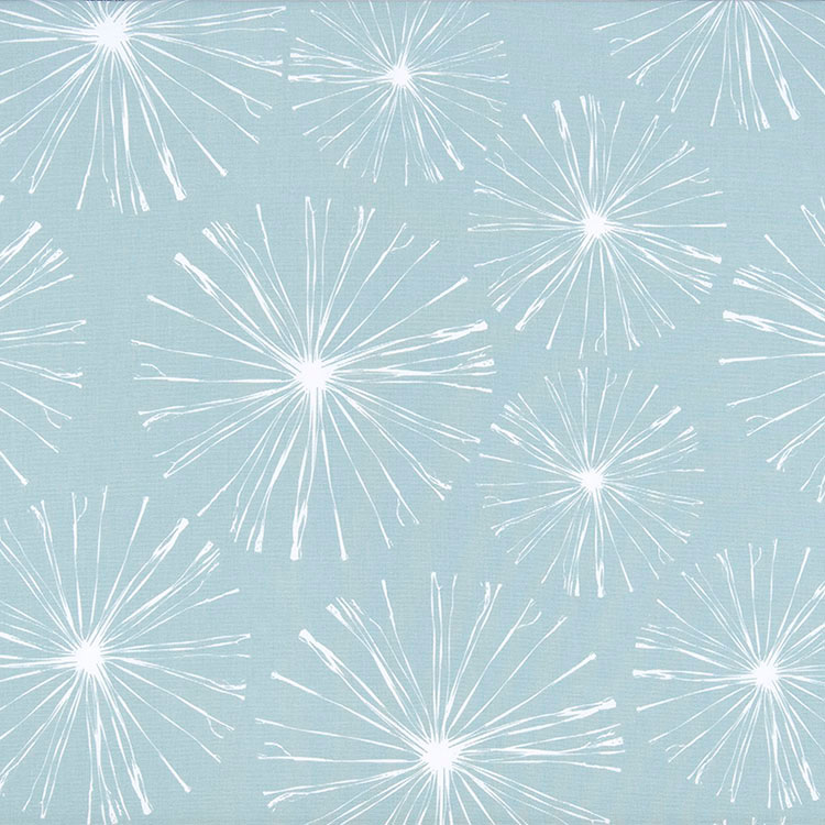 Premier Prints Sparks Spa Blue Canvas Fabric