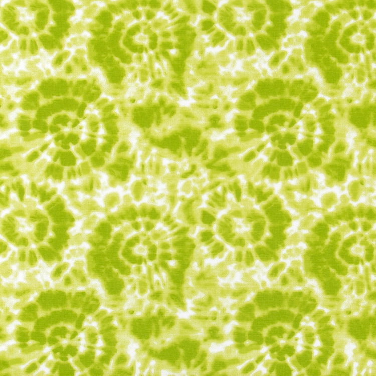 Premier Prints Spiral Chartreuse Canvas Fabric