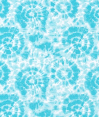 Premier Prints Spiral Girly Blue Canvas Fabric