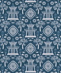 Premier Prints Spirit Regal Navy Slub Canvas Fabric