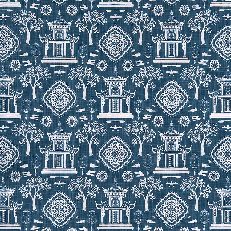Premier Prints Spirit Regal Navy Slub Canvas Fabric