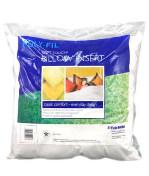 Fairfield Soft Touch Poly-Fil Supreme Pillow Form - 22" x 22"
