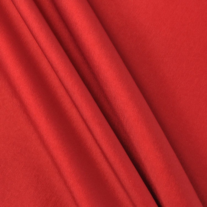 Red Stretch Taffeta Fabric image 1 of 1