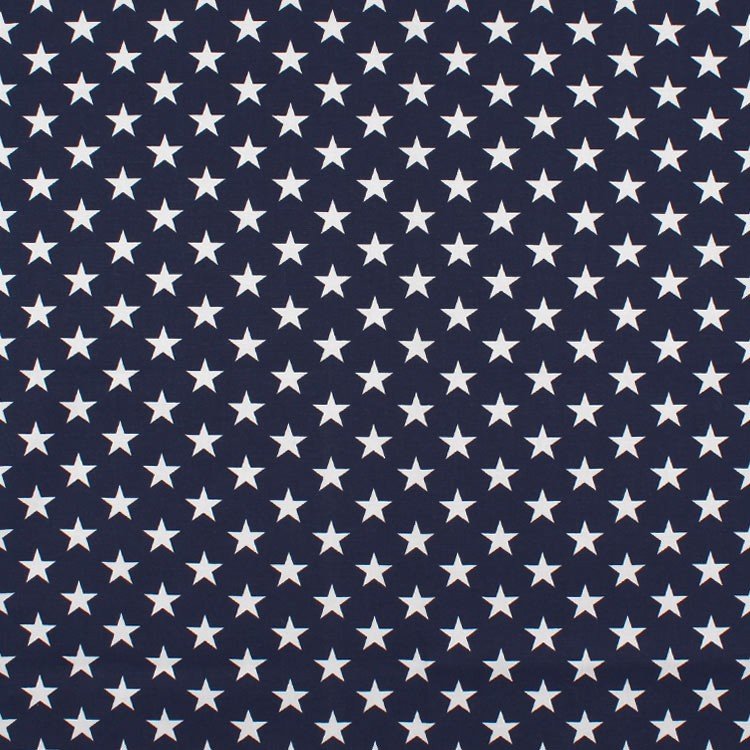 Premier Prints Stars Blue Fabric