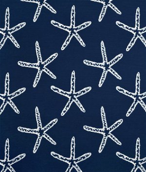 Starfish Indigo Upholstery Fabric
