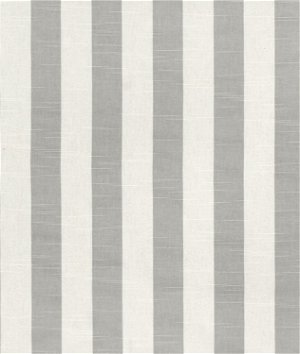 Premier Prints Stripe Coastal Gray Slub Fabric