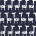Premier Prints Stretch Blue Canvas Fabric