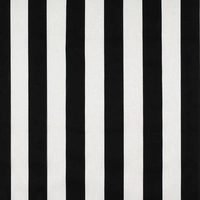 Premier Prints Stripe Black/White Canvas Fabric