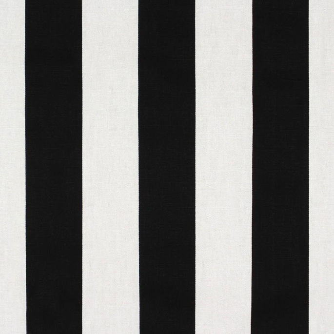Premier Prints Stripe Black/White Canvas Fabric image 2 of 4