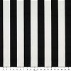 Premier Prints Stripe Black/White Fabric - Image 4