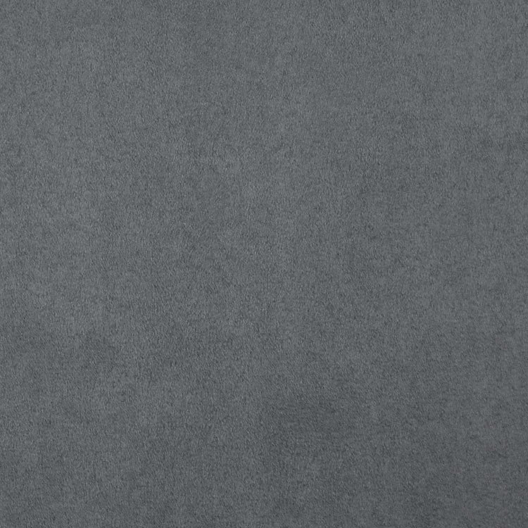 Gray Microsuede Fabric