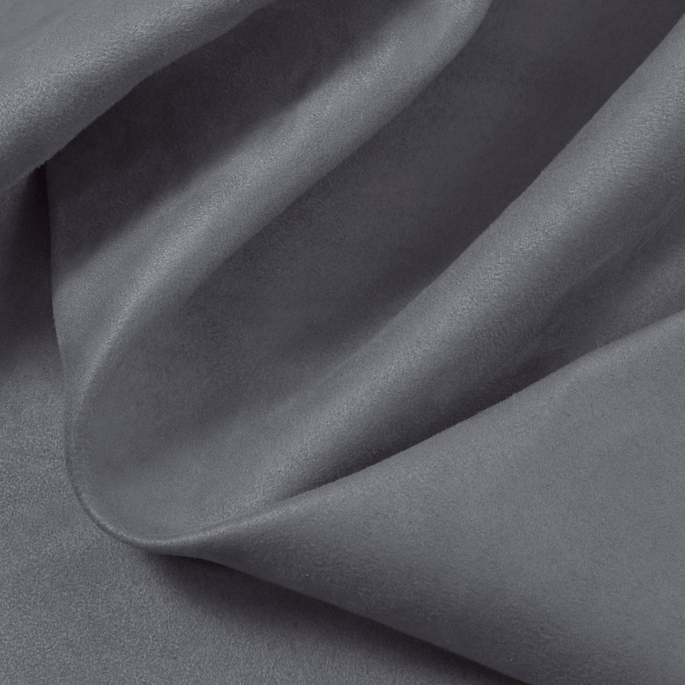 Gray Microsuede Fabric image 2 of 2