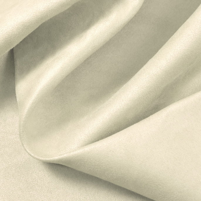 Ivory Microsuede Fabric image 2 of 2