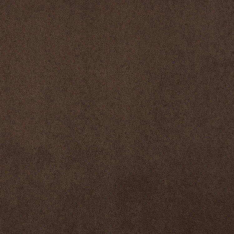 Chocolate Brown Microsuede Fabric