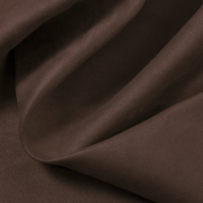 Chocolate Brown Microsuede Fabric image 2 of 2