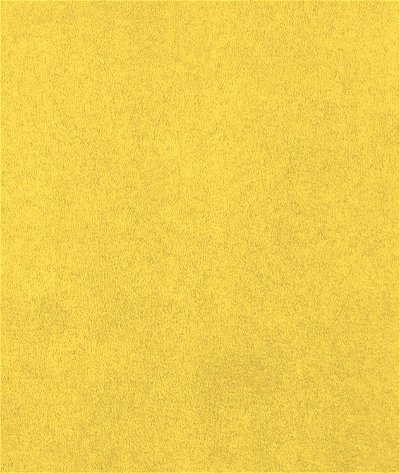 Yellow Microsuede Fabric
