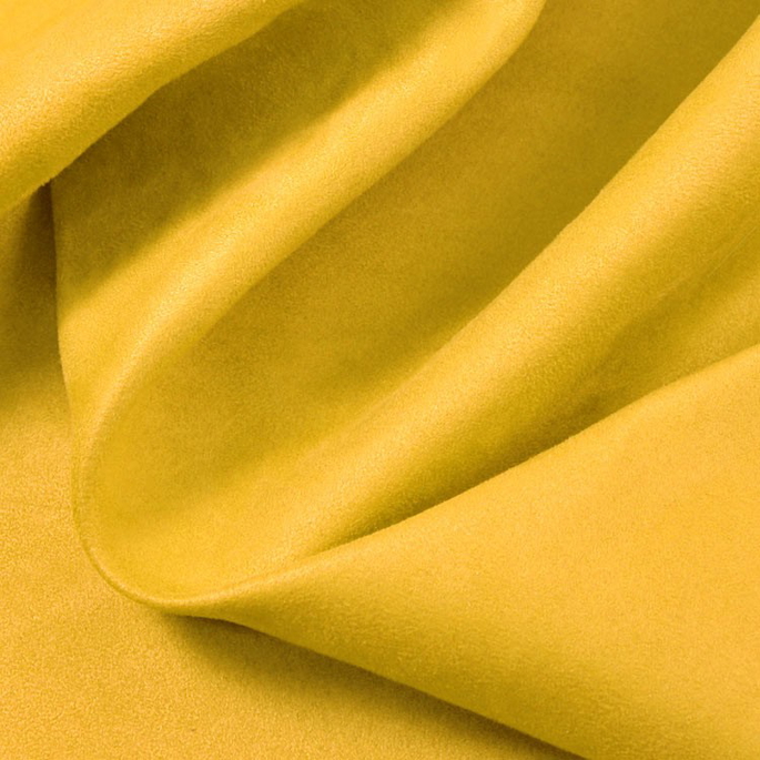 Yellow Microsuede Fabric image 2 of 2