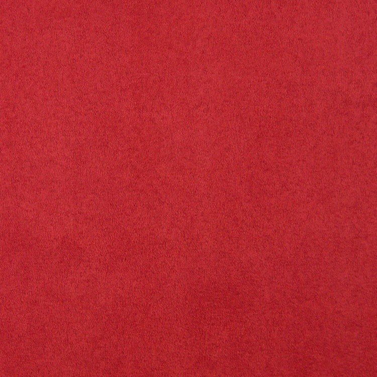 DANA THEATRE RED Solid Color Velvet Upholstery Fabric