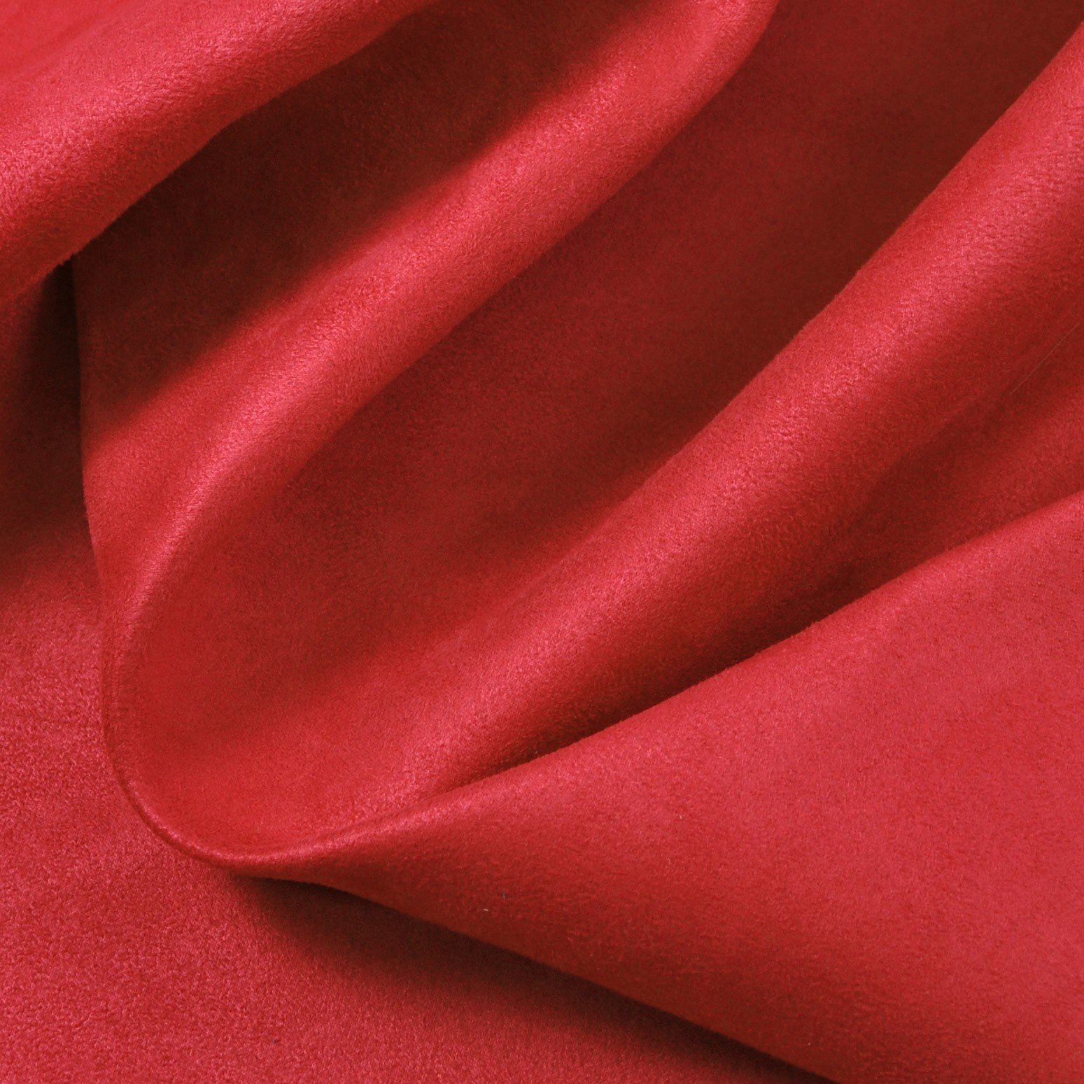 Brick Red Suede Backed Neoprene Fabric, Fabrics