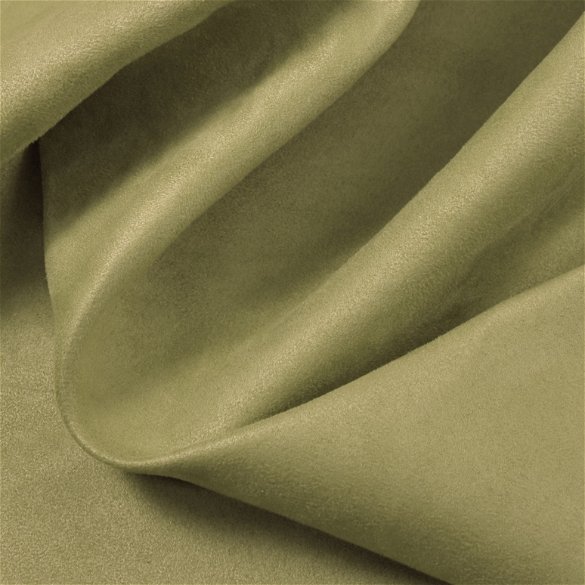 Olive Green Microsuede Fabric | OnlineFabricStore