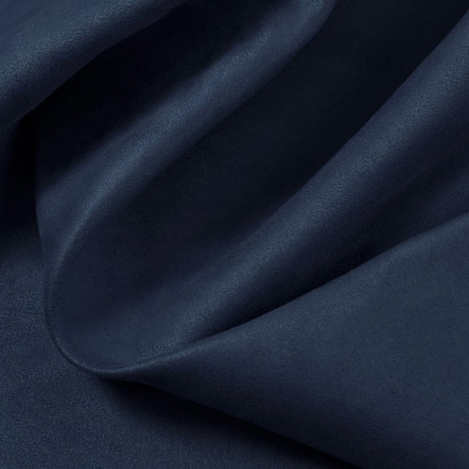 Navy Blue Microsuede Fabric image 2 of 2