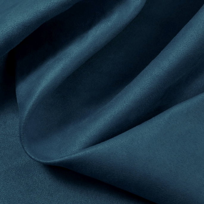 Peacock Blue Microsuede Fabric image 2 of 2