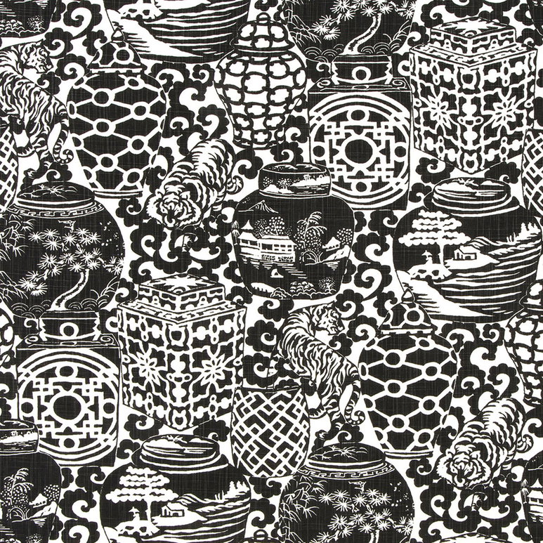 Premier Prints Sunda Raven Slub Canvas Fabric