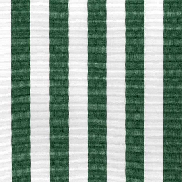 Suntex Sun Duck Forest Green Stripe Fabric | OnlineFabricStore