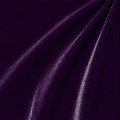 Jewel Purple Stretch Velvet Fabric