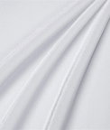 White Stretch Velvet Fabric