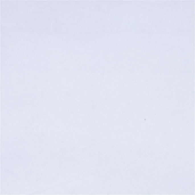 White Stretch Velvet Fabric image 2 of 2