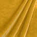 Dark Gold Stretch Velvet Fabric